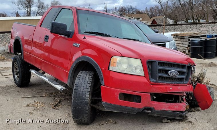 image for item JY9236 2005 Ford F150  SuperCab pickup truck