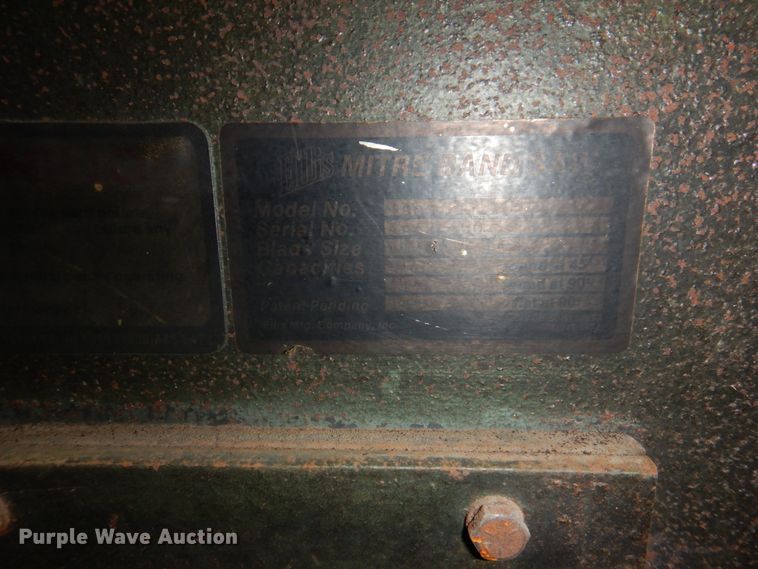 image for item JY9260 Ellis bandsaw