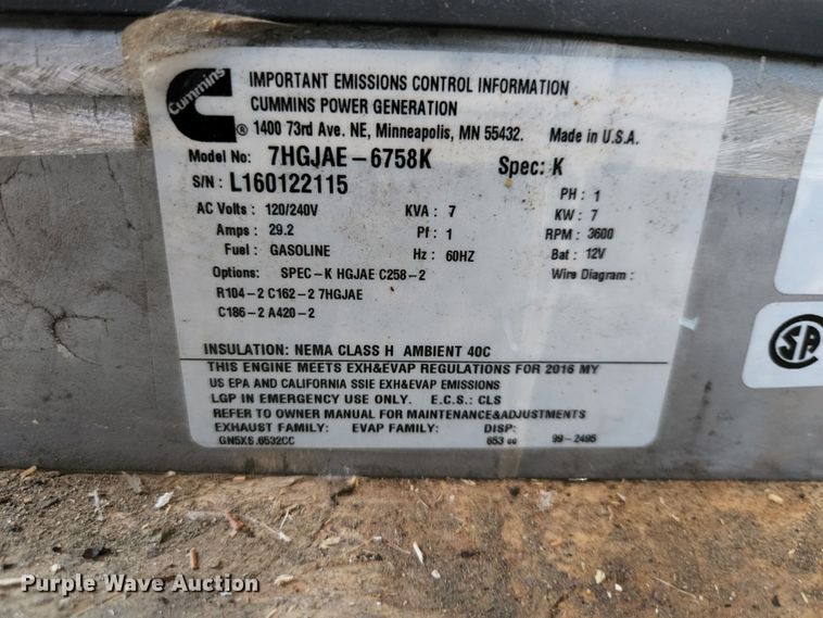 image for item KE9872 2017 LGS Pace  enclosed cargo trailer