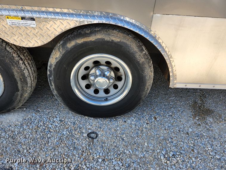 image for item KE9872 2017 LGS Pace  enclosed cargo trailer