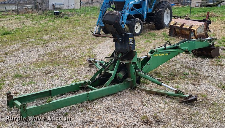 image for item KT9706 John Deere 10A  John Deere 10A backhoe attachment