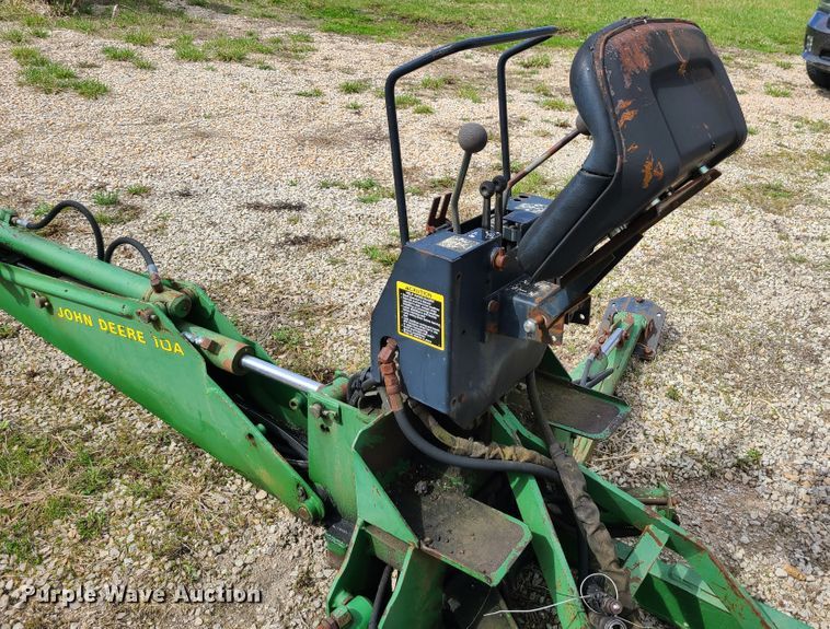 image for item KT9706 John Deere 10A  John Deere 10A backhoe attachment