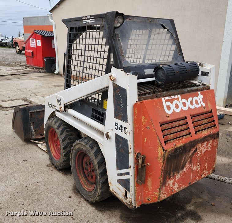image for item KT9742 1986 Bobcat 540  skid steer loader