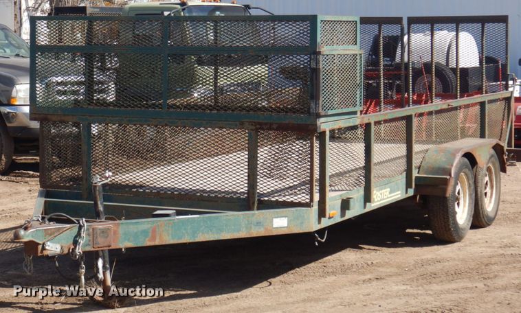 image for item KU9673 1997 Foster  utility trailer