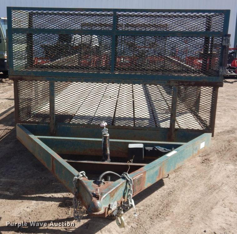 image for item KU9673 1997 Foster  utility trailer