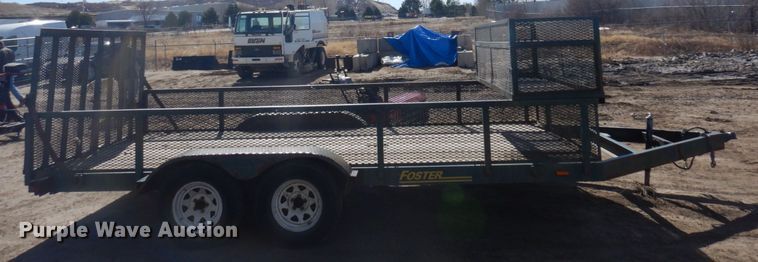 image for item KU9673 1997 Foster  utility trailer