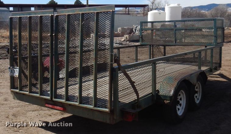 image for item KU9673 1997 Foster  utility trailer