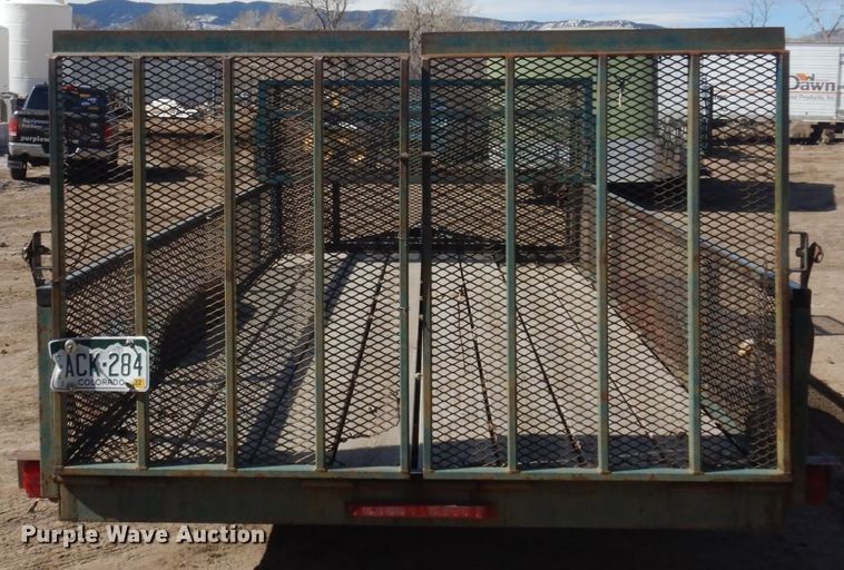 image for item KU9673 1997 Foster  utility trailer