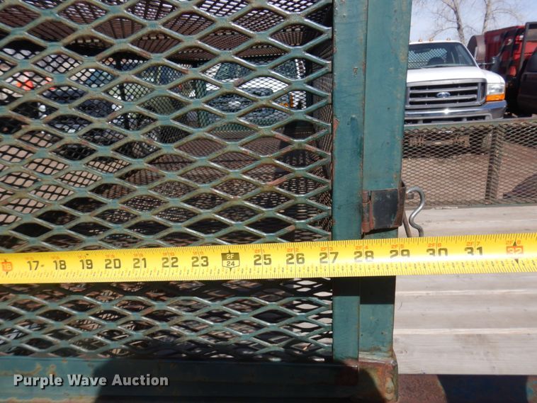 image for item KU9673 1997 Foster  utility trailer