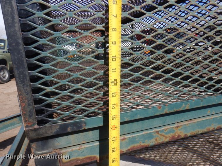 image for item KU9673 1997 Foster  utility trailer