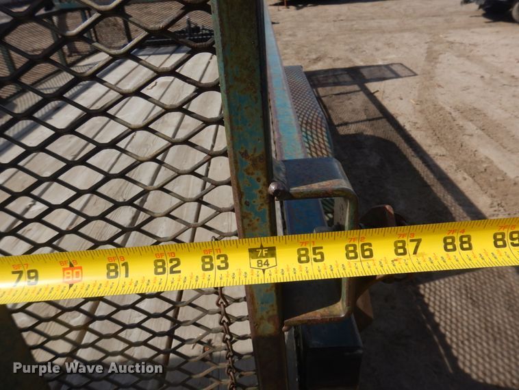 image for item KU9673 1997 Foster  utility trailer