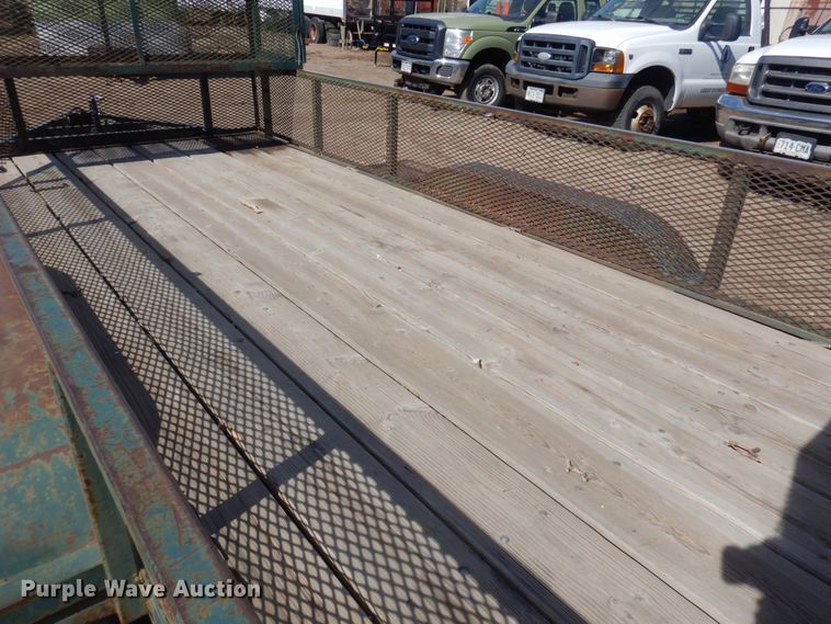 image for item KU9673 1997 Foster  utility trailer