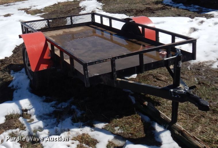 image for item KU9694 Shop built  utility trailer