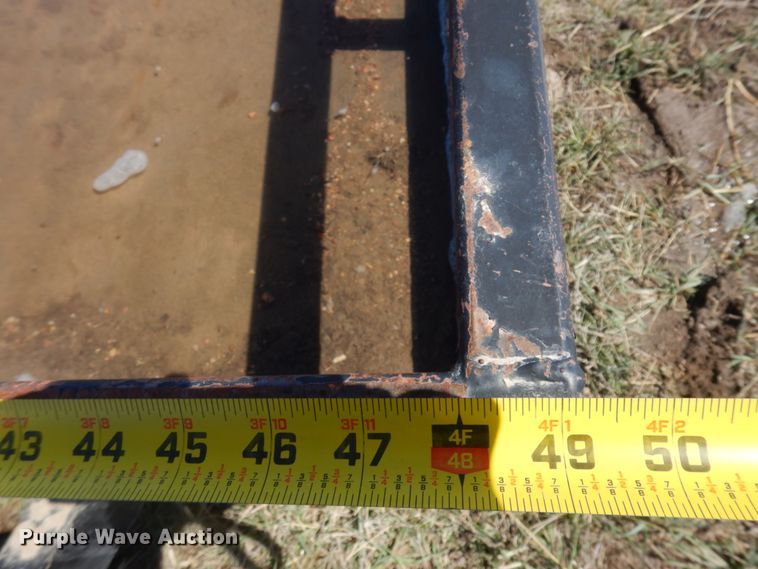 image for item KU9694 Shop built  utility trailer