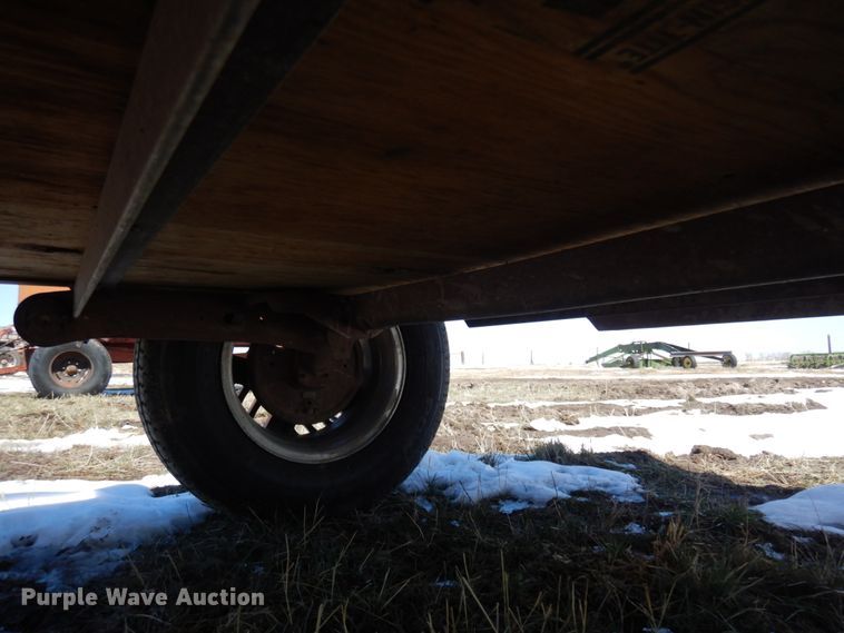 image for item KU9694 Shop built  utility trailer