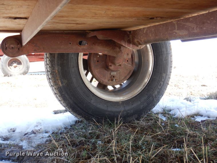 image for item KU9694 Shop built  utility trailer