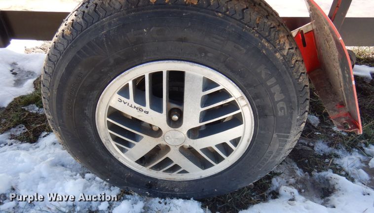 image for item KU9694 Shop built  utility trailer