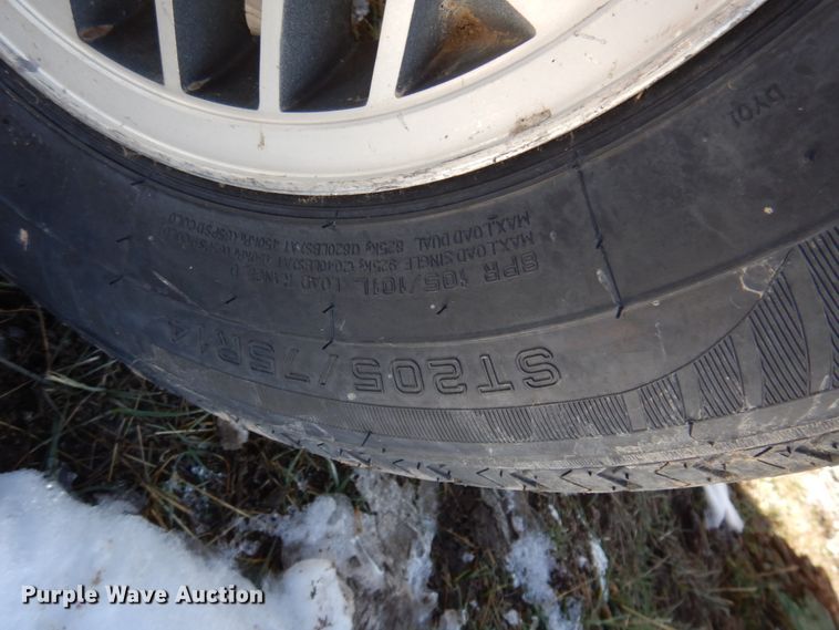 image for item KU9694 Shop built  utility trailer