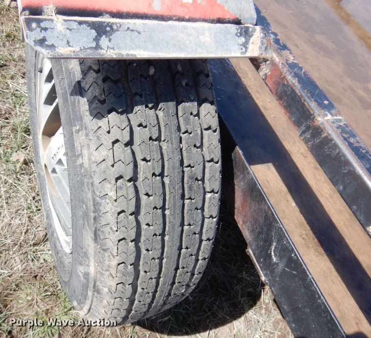 image for item KU9694 Shop built  utility trailer