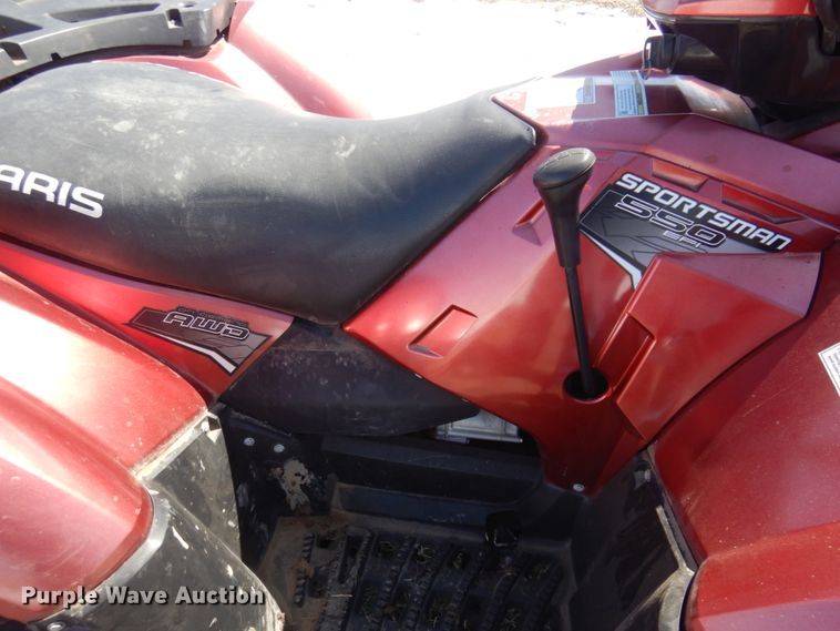 image for item KU9699 2012 Polaris Sportsman 550  ATV
