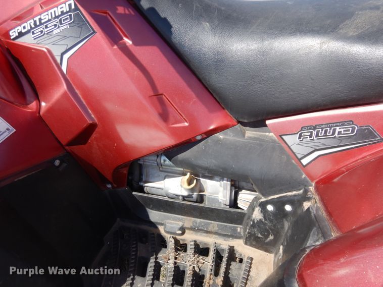 image for item KU9699 2012 Polaris Sportsman 550  ATV