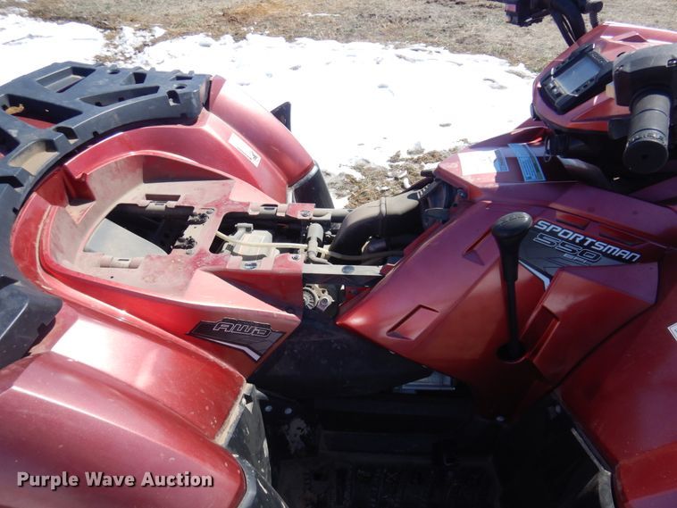 image for item KU9699 2012 Polaris Sportsman 550  ATV