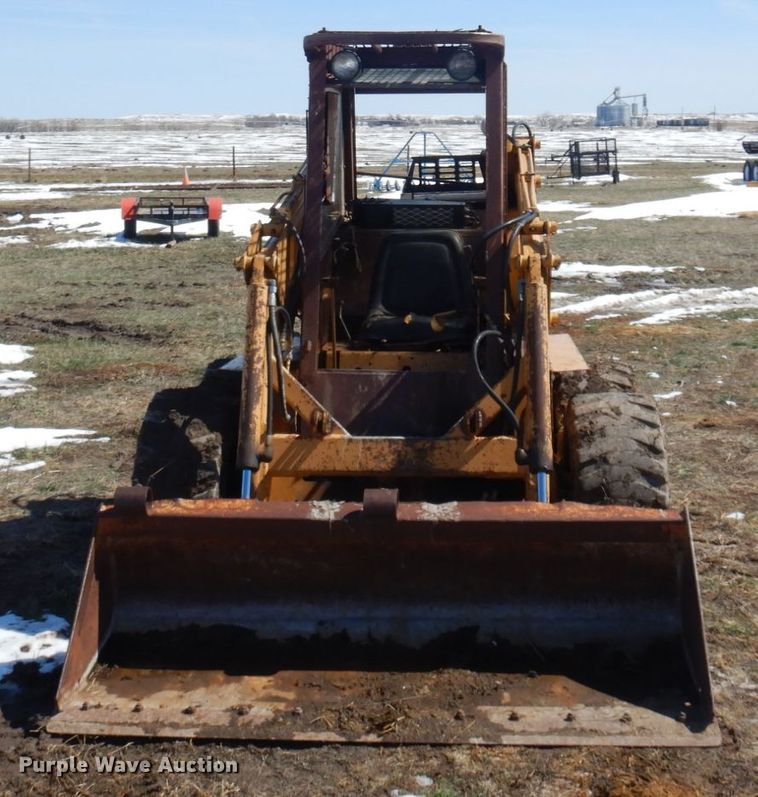 image for item KU9701 1985 Case 1845B  skid steer loader