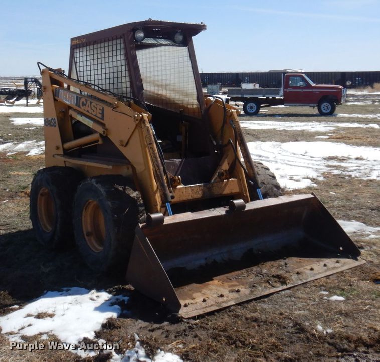 image for item KU9701 1985 Case 1845B  skid steer loader