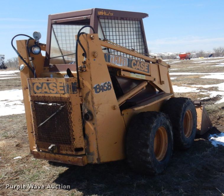 image for item KU9701 1985 Case 1845B  skid steer loader