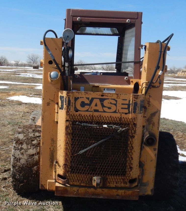 image for item KU9701 1985 Case 1845B  skid steer loader