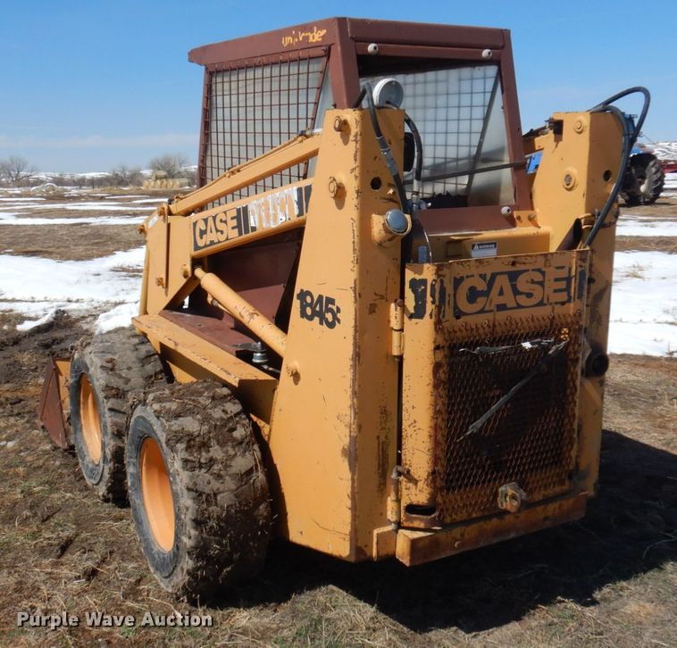 image for item KU9701 1985 Case 1845B  skid steer loader