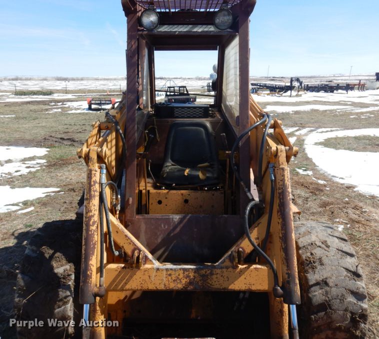 image for item KU9701 1985 Case 1845B  skid steer loader