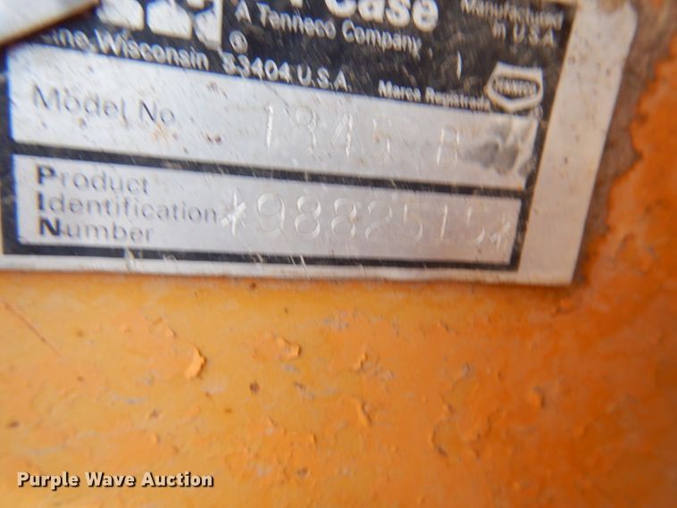 image for item KU9701 1985 Case 1845B  skid steer loader