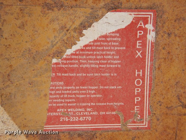 image for item KV9999 (2) self-dumping hoppers