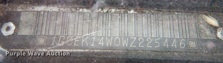 image for item LJ9858 1998 Chevrolet K1500  pickup truck