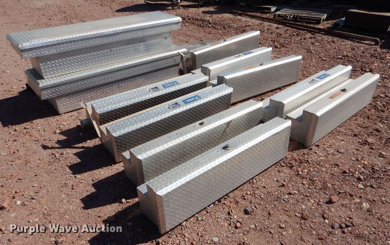 image for item LJ9931 (11) aluminum toolboxes