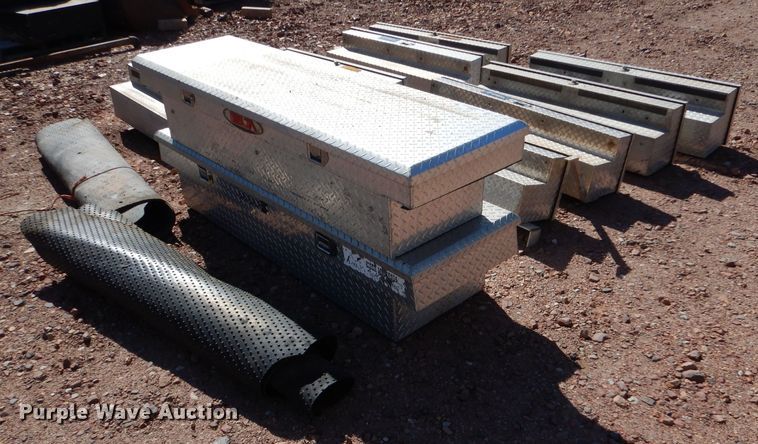 image for item LJ9931 (11) aluminum toolboxes
