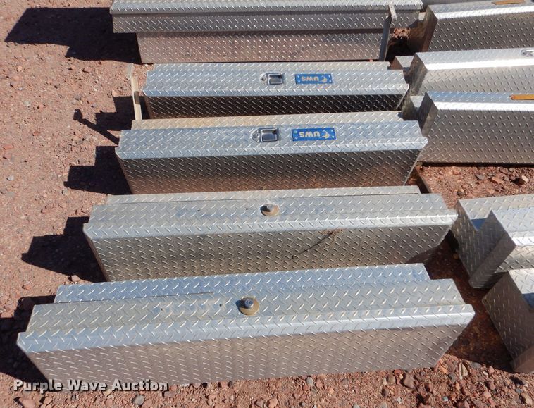 image for item LJ9931 (11) aluminum toolboxes