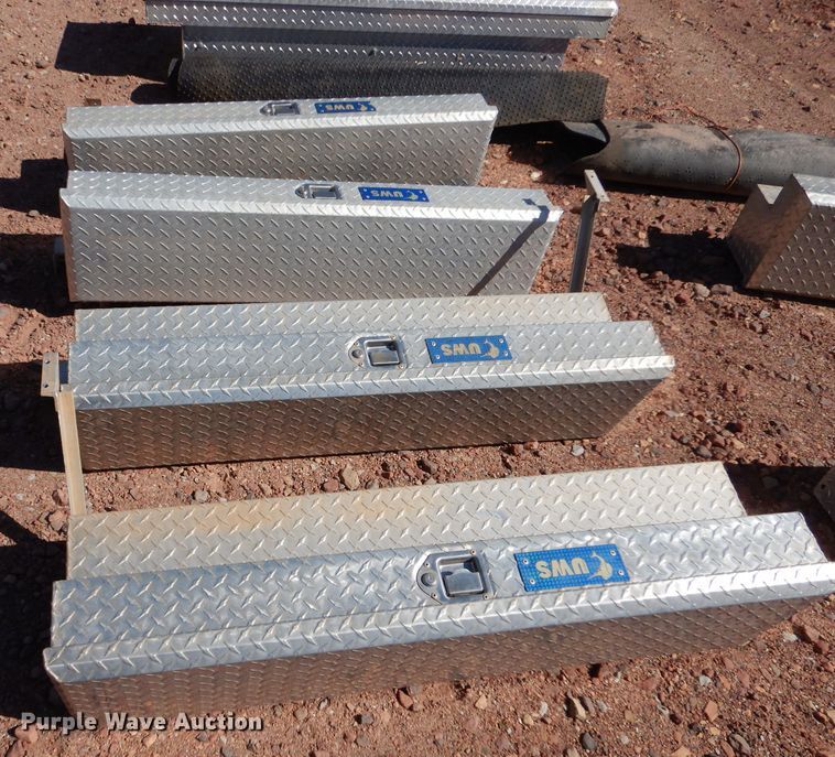 image for item LJ9931 (11) aluminum toolboxes