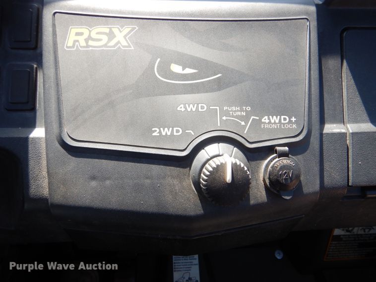 image for item LJ9952 2012 John Deere Gator RSX 850i  utility vehicle