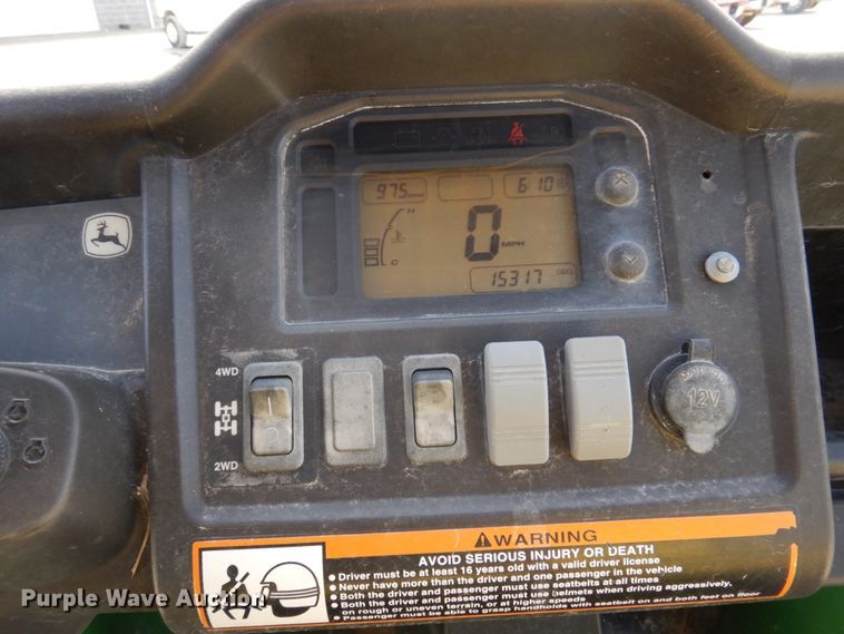 image for item MU9533 2012 John Deere  utility vehicle