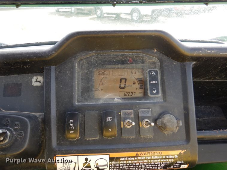 image for item MU9534 2011 John Deere  utility vehicle