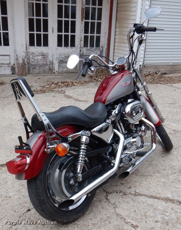 image for item MU9537 1997 Harley Davidson XL 1200C  motorcycle