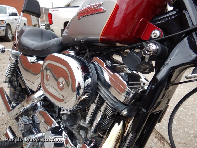 image for item MU9537 1997 Harley Davidson XL 1200C  motorcycle