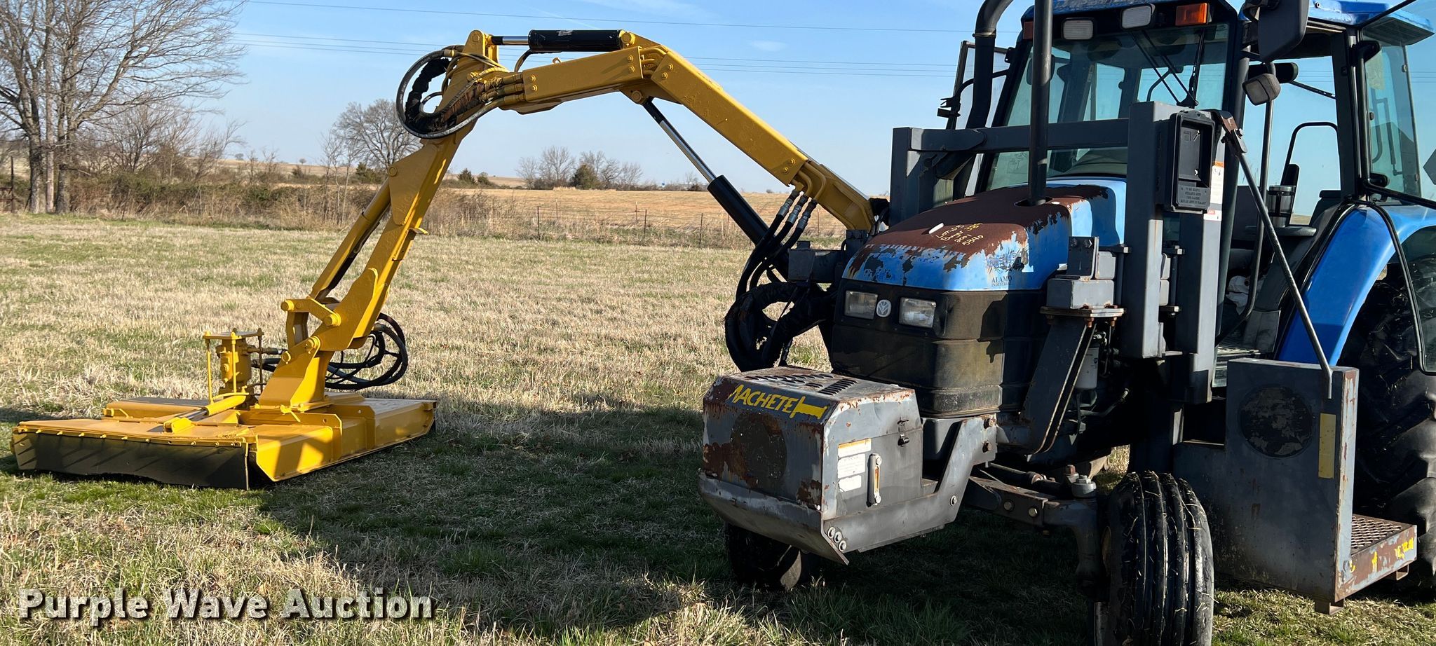 Alamo Machete MB21 side boom rotary mower in Vinita, OK | Item JH9234 ...
