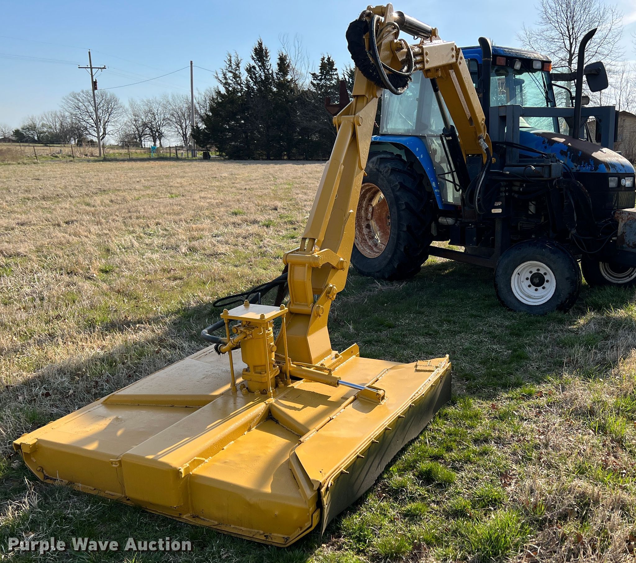 Alamo Machete MB21 side boom rotary mower in Vinita, OK Item JH9234