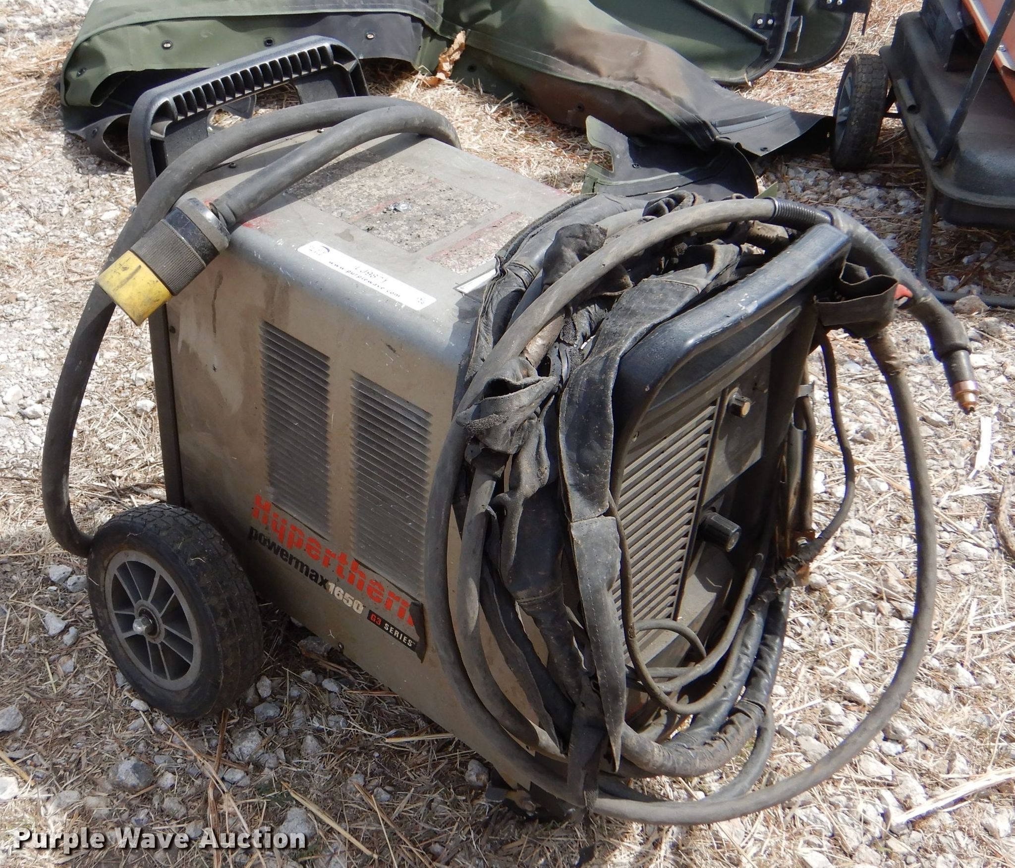 Hypertherm Powermax 1650 G3 plasma cutter in Hays, KS Item LJ9871