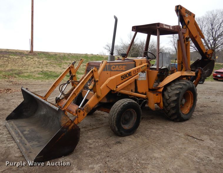 image for item DH8997 1986 Case 580 Super E  backhoe