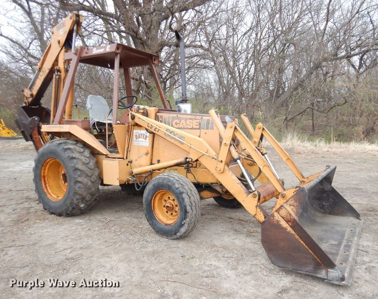 image for item DH8997 1986 Case 580 Super E  backhoe