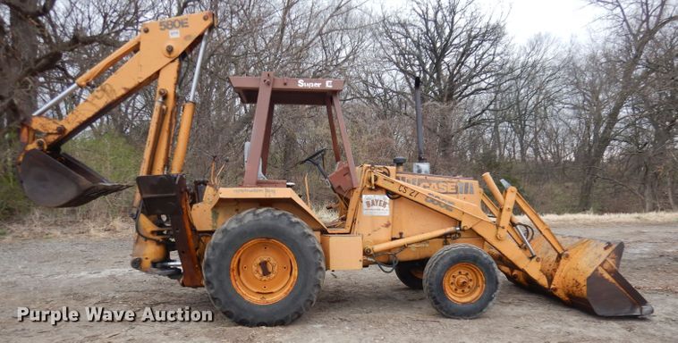 image for item DH8997 1986 Case 580 Super E  backhoe